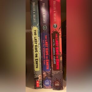The Last Kids On Earth hardcover books -3 books great condition